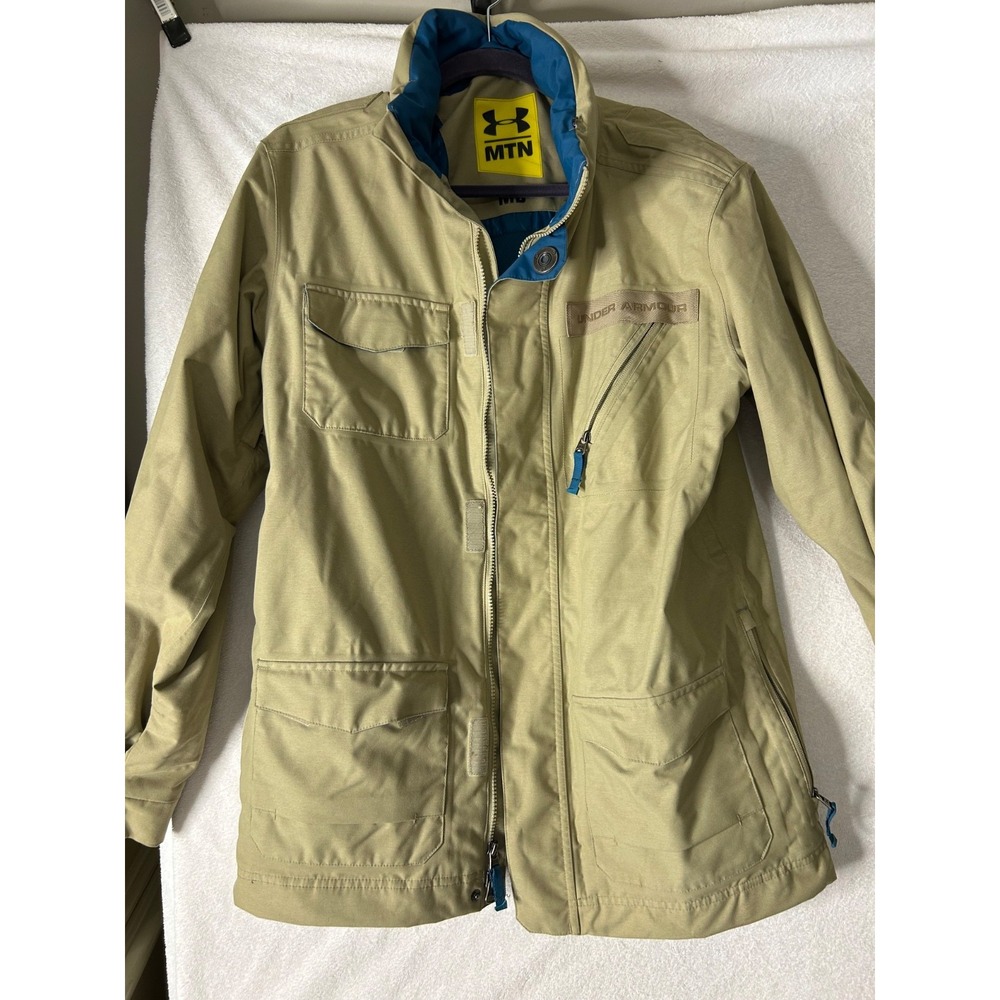 Under Armour Jackal Jacket Mens  Snowboard Ski Waterproof Breathable 10K M/G